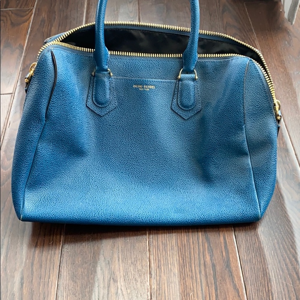 henri bendel blue tote